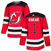 Devils 1 Keith Kinkaid Red Drift Fashion Adidas Jersey,baseball caps,new era cap wholesale,wholesale hats